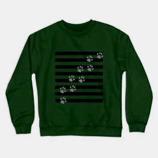 Pawprints Crewneck Sweatshirt